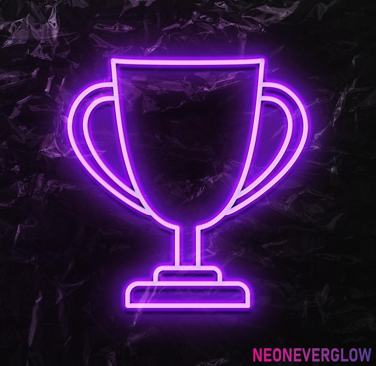 " Pokal Trophäe" LED Neonschild - NEONEVERGLOW