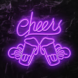 " Cheers Mehrfarbig" - NEONEVERGLOW