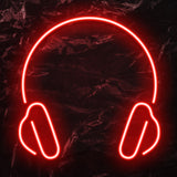 "Kopfhörer" LED Neonschild - NEONEVERGLOW