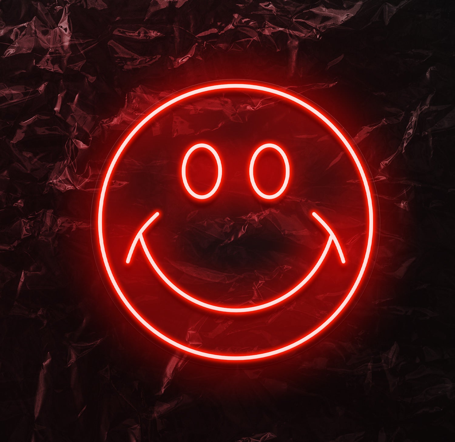 "Smiley" LED Neonschild - NEONEVERGLOW