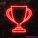 " Pokal Trophäe" LED Neonschild - NEONEVERGLOW