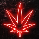 " Blatt" LED Neonschild - NEONEVERGLOW