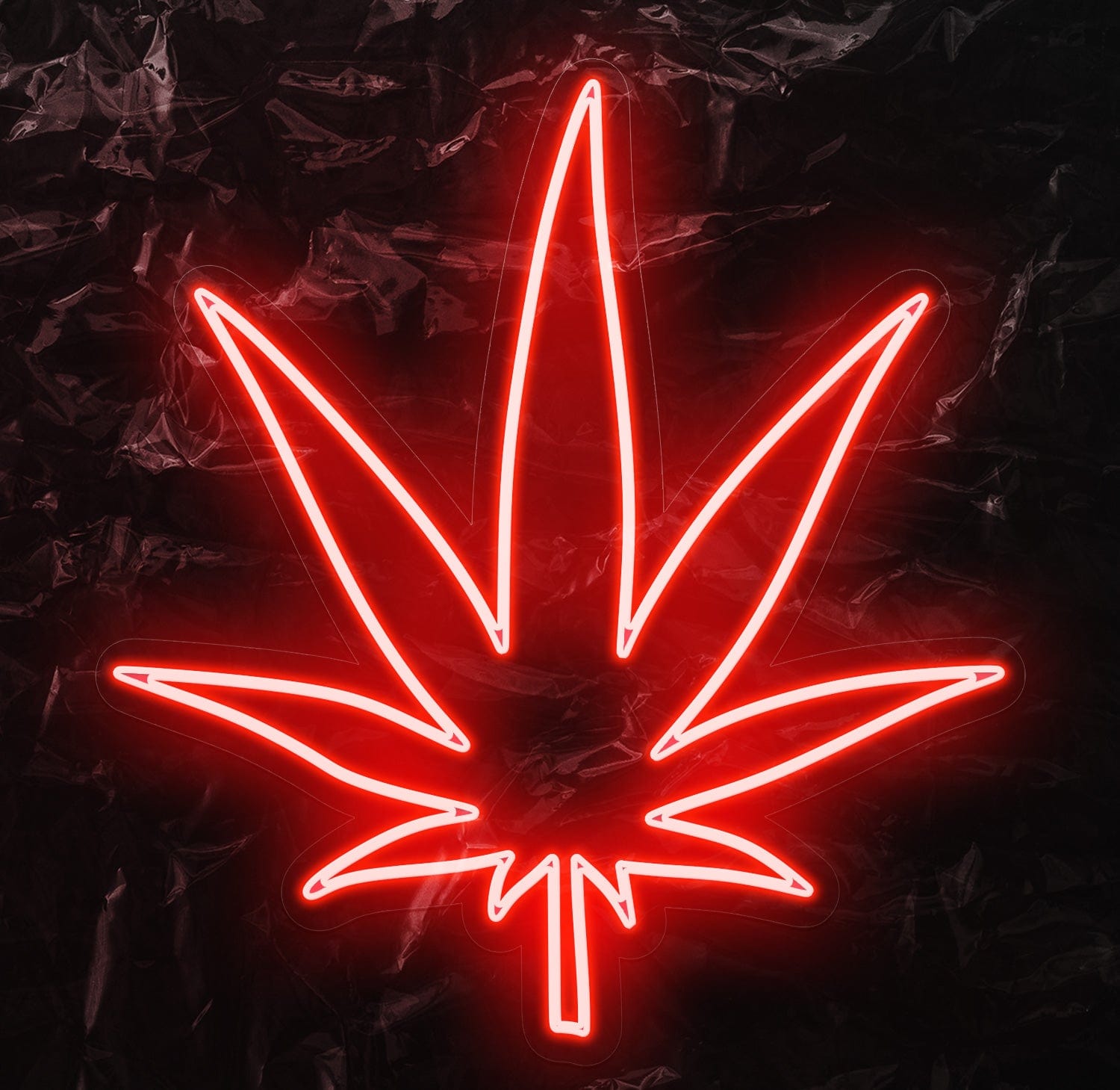 " Blatt" LED Neonschild - NEONEVERGLOW