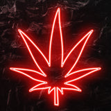 " Blatt" LED Neonschild - NEONEVERGLOW
