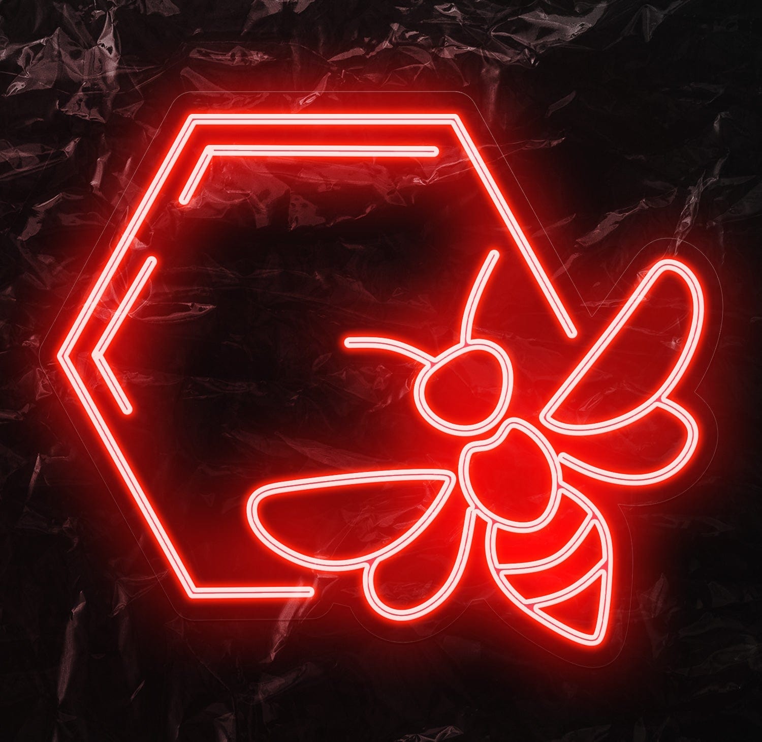 " Biene " LED Neonschild - NEONEVERGLOW