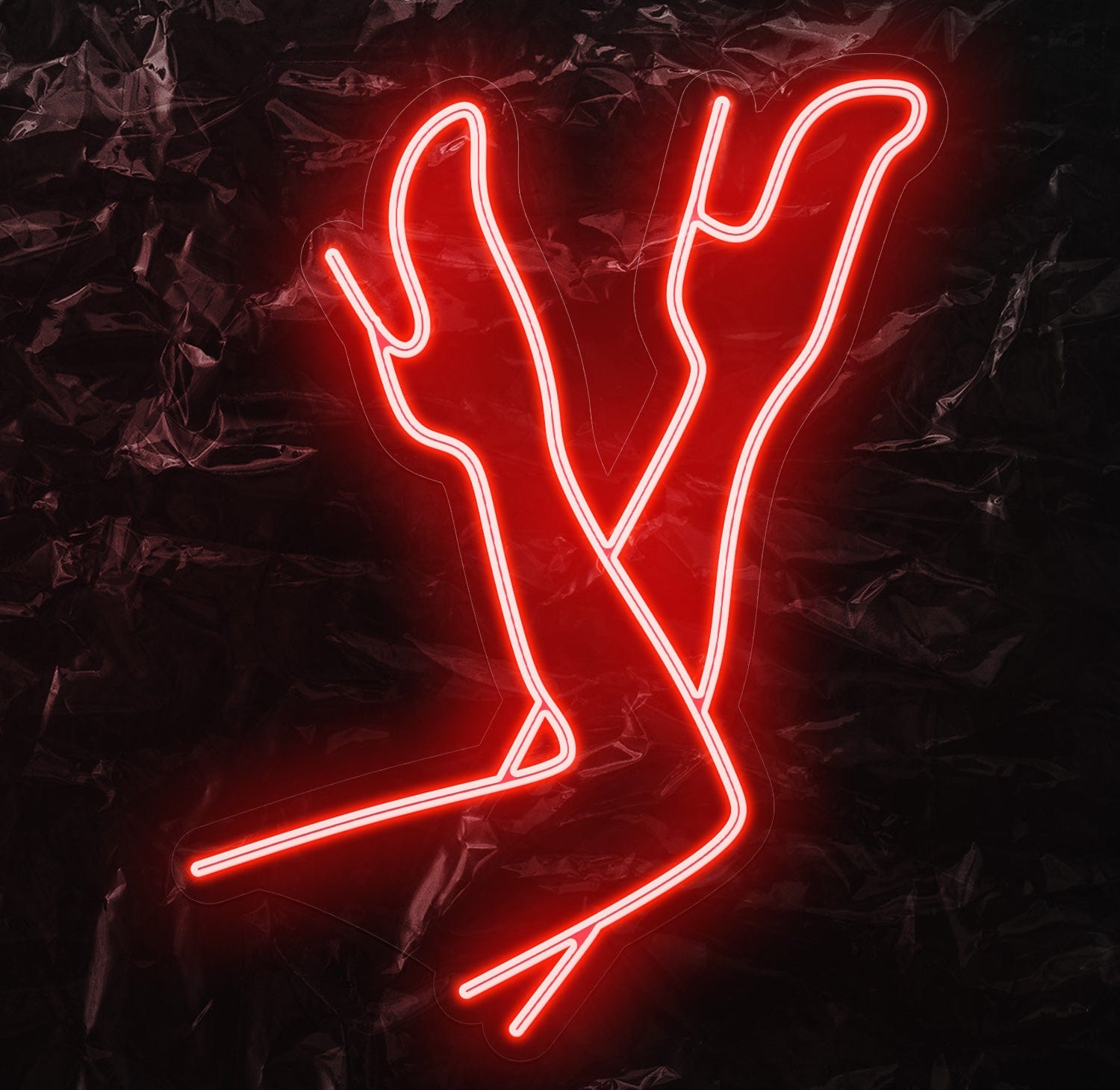 " Legs" LED Neonschild - NEONEVERGLOW