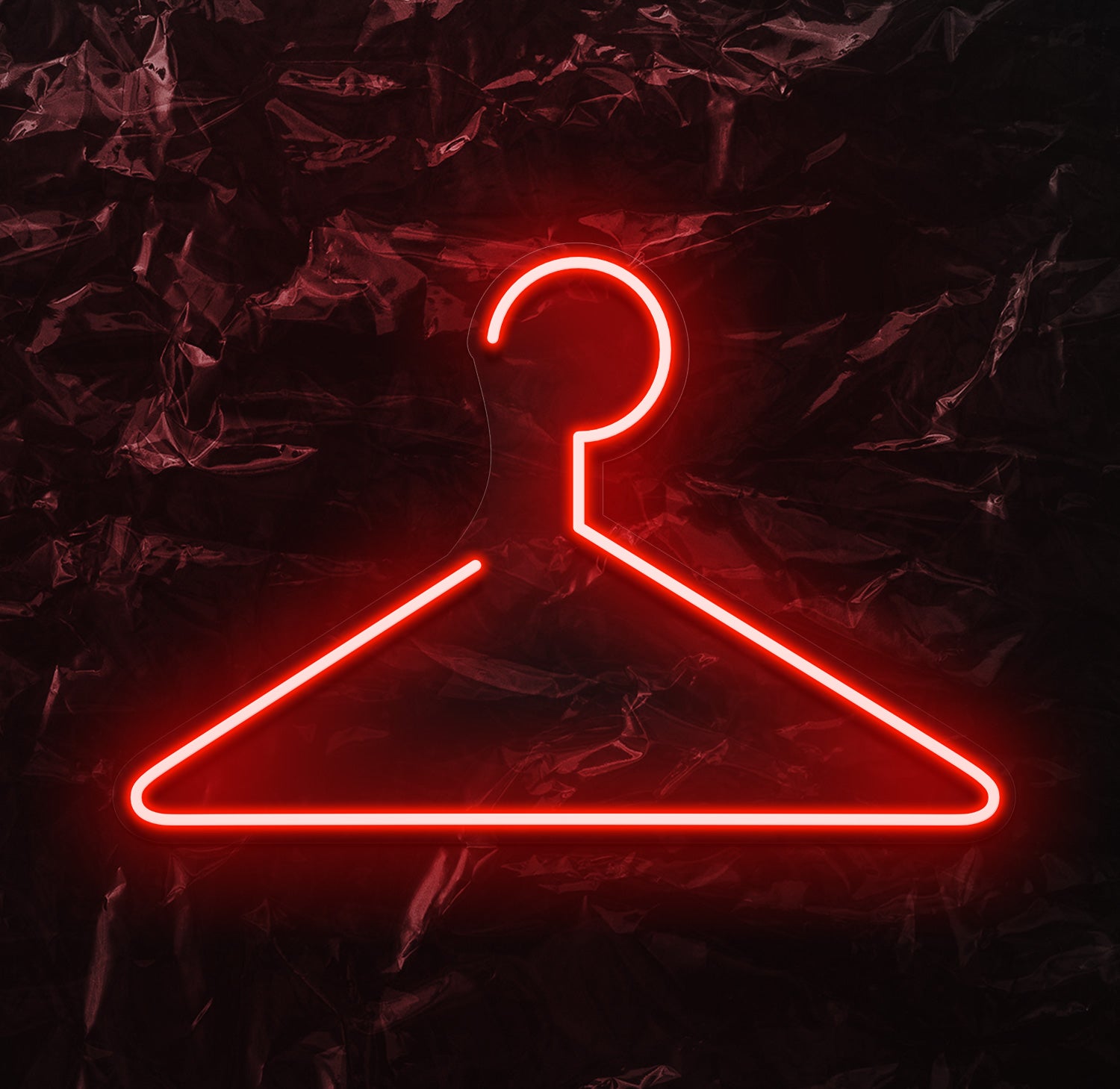 " Kleiderbügel" LED Neonschild - NEONEVERGLOW