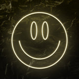 "Smile Lächeln" LED Neonschild Sign Schriftzug - NEONEVERGLOW