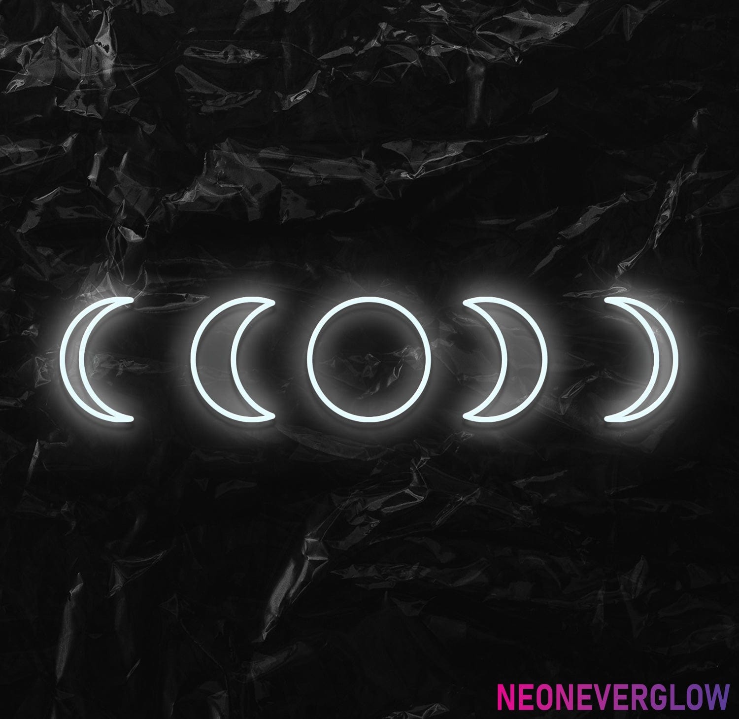 " Mond" LED Neonschild - NEONEVERGLOW