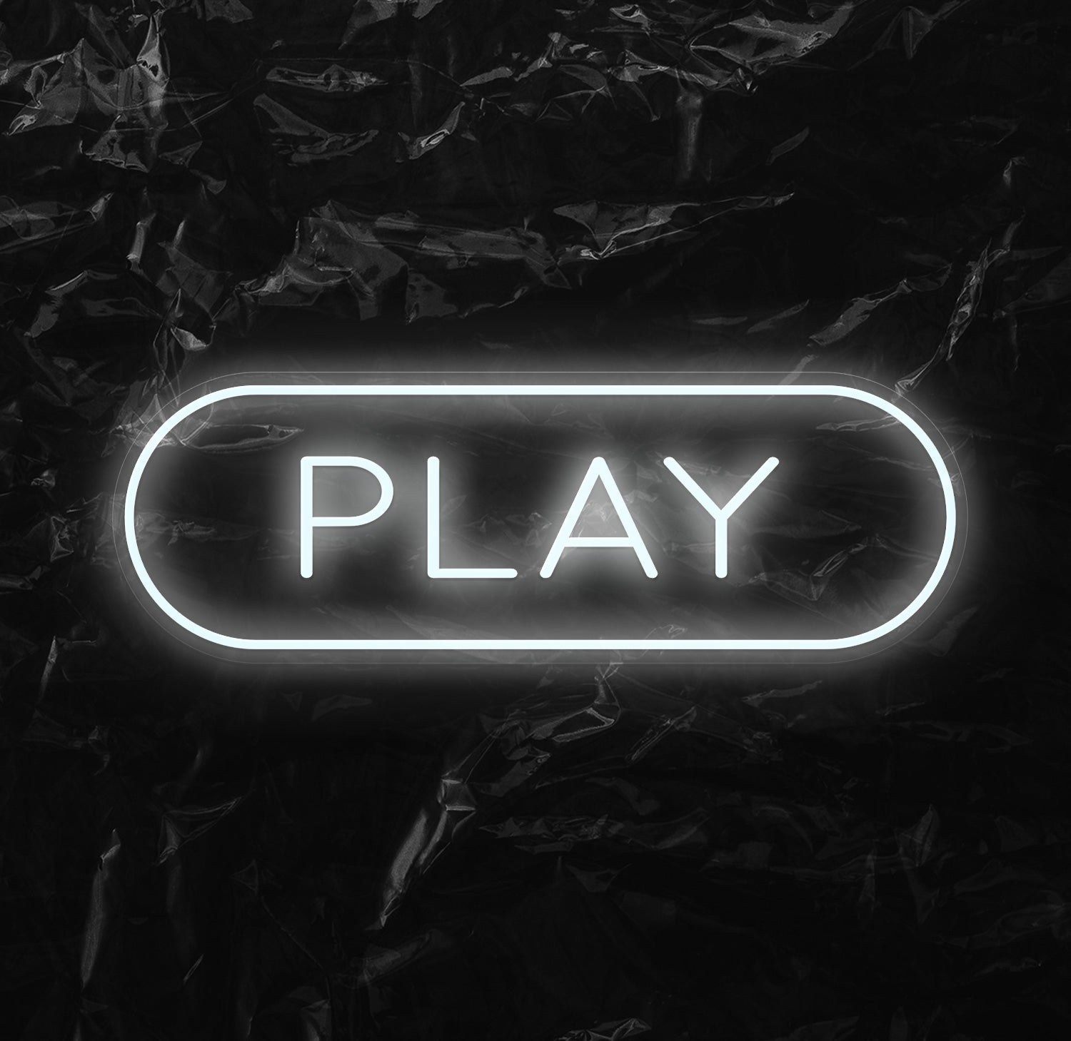" Play" LED Neonschild - NEONEVERGLOW
