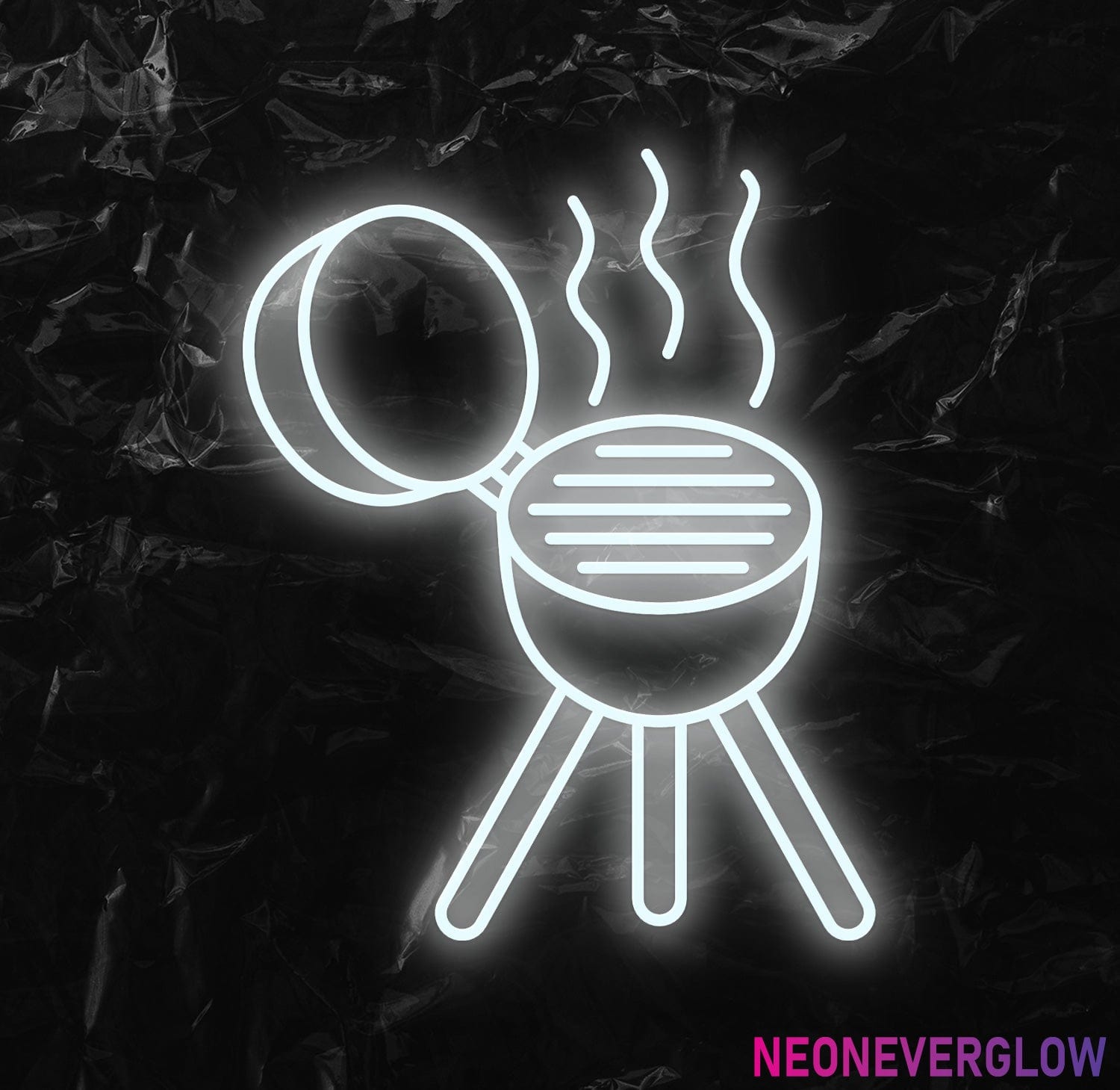 " Grillen" LED Neonschild - NEONEVERGLOW