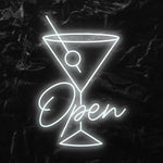 " Open " LED Neonschild - NEONEVERGLOW