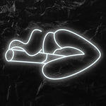 " Red Lips" LED Neonschild - NEONEVERGLOW