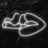" Red Lips" LED Neonschild - NEONEVERGLOW