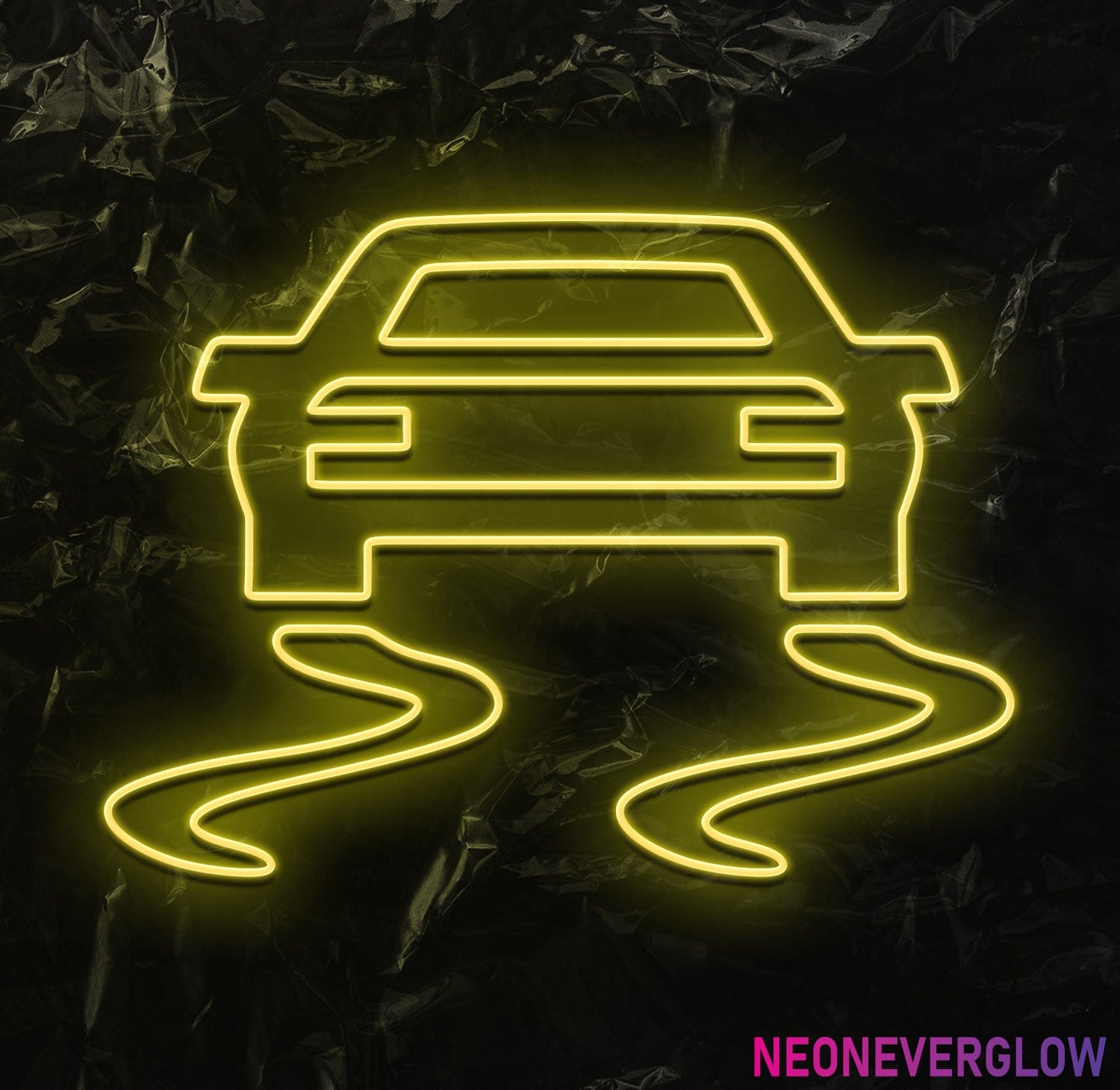 " Auto" LED Neonschild - NEONEVERGLOW