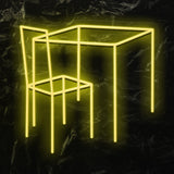 " Stuhl" LED Neonschild - NEONEVERGLOW