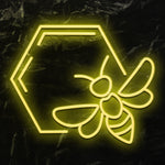 " Biene " LED Neonschild - NEONEVERGLOW