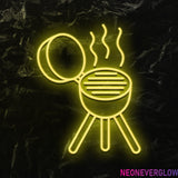 " Grillen" LED Neonschild - NEONEVERGLOW