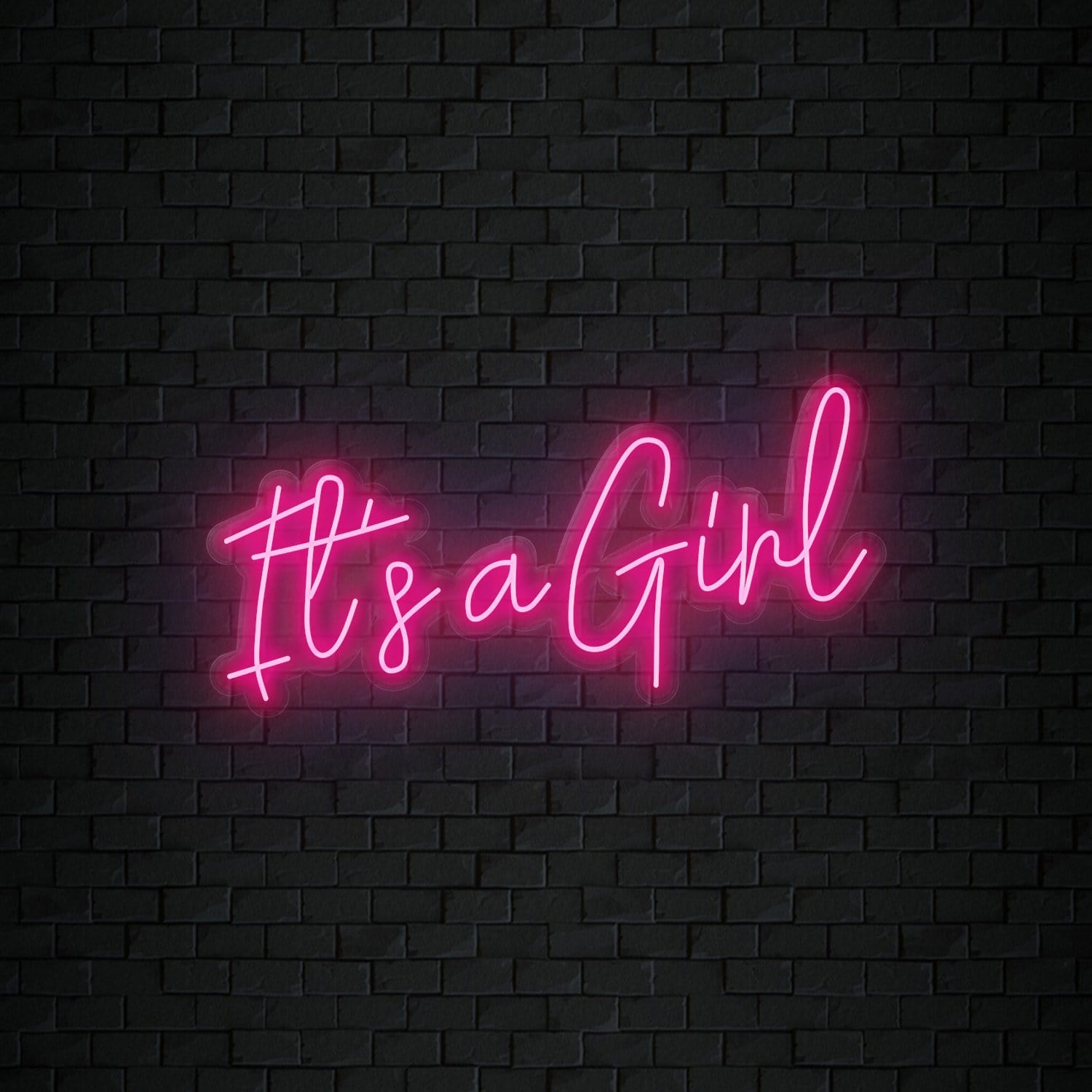 It´s a Girl LED Neonschild Sign Schriftzug - NEONEVERGLOW